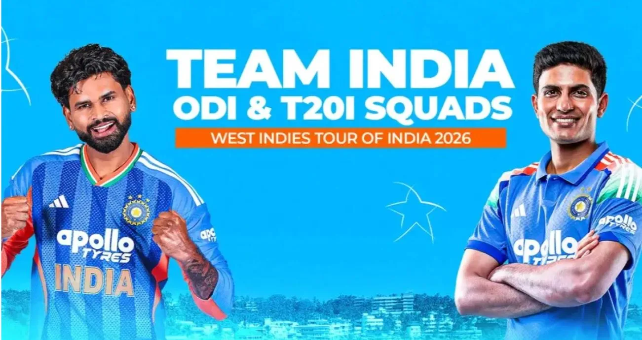 India vs West Indies Team India Squad: वेस्टइंडीज सीरीज के लिए टीम इंडिया का ऐलान, गिल ODI कप्तान; श्रेयस अय्यर को T20I की कमान