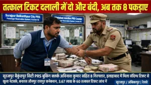 Raipur: तत्काल टिकट की दलाली के अंतर्राज्यीय नेटवर्क का पर्दाफाश, अब तक 8 गिरफ्तार