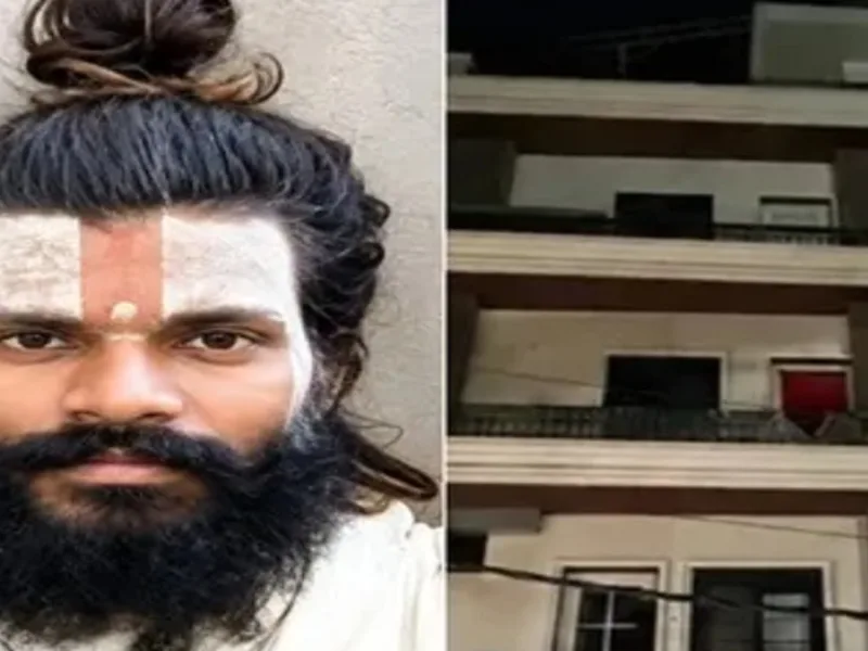वृंदावन में केली कुंज आश्रम के पास स्थित 'गुरु कृपा कुंज' भवन