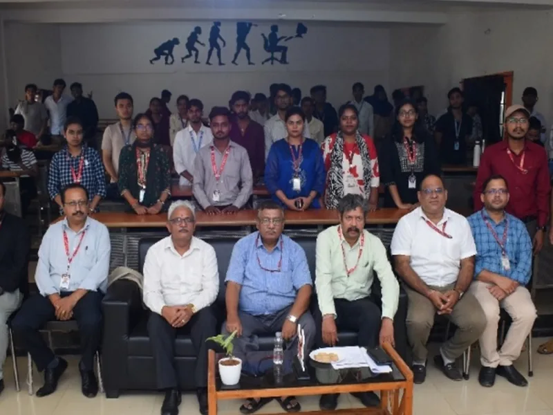 Kalinga University students and faculty taking organ donation pledge during awareness seminar