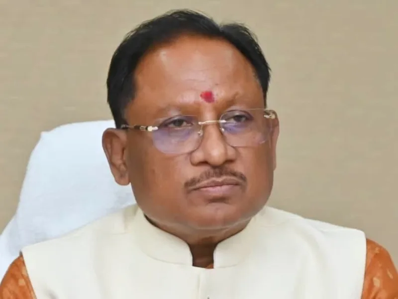 Chhattisgarh Chief Minister Vishnu Deo Sai speaking about CJP protest security arrangements and sugarcane prices