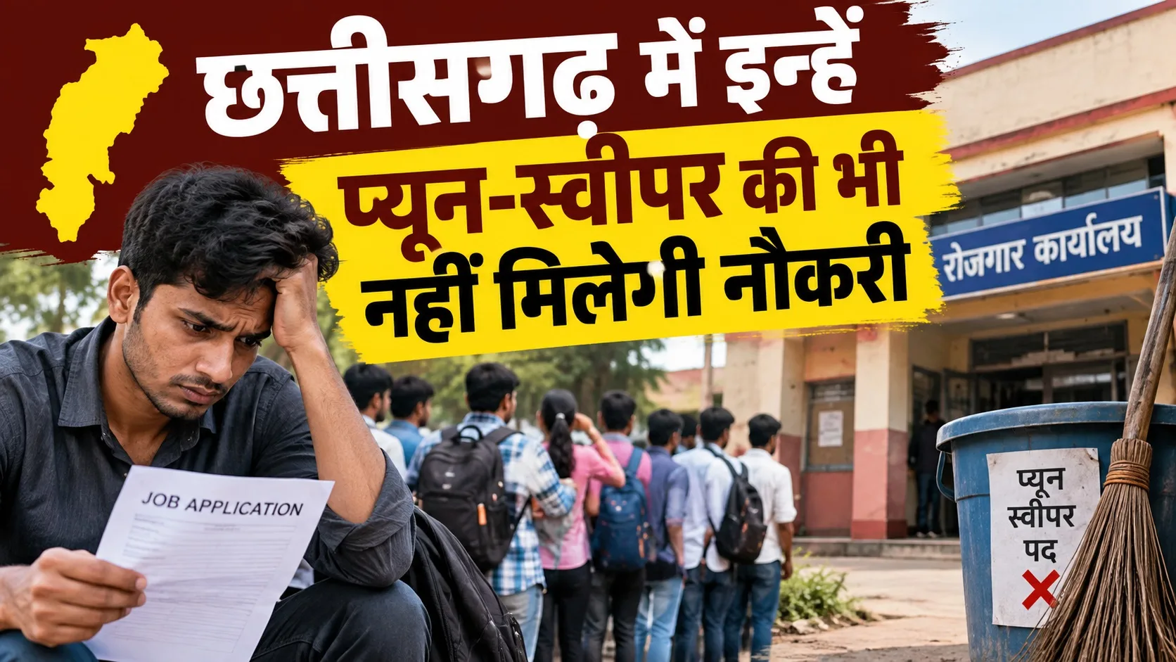 Chhattisgarh Govt Jobs: इन्हें प्यून-स्वीपर की भी नहीं मिलेगी नौकरी? सरकार ने बदले भर्ती नियम