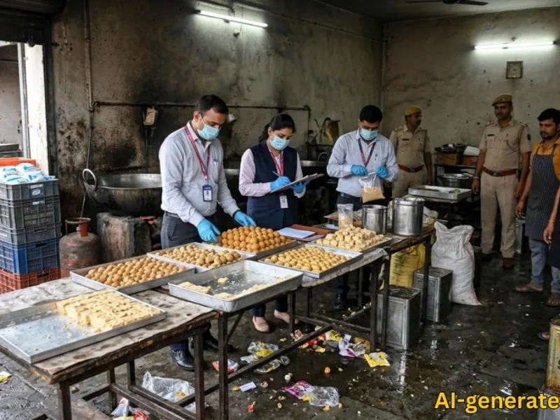 Food Safety Raid At Bhilai Sweet Shops