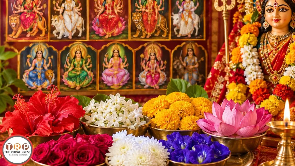 Navratri Puja Flowers: नौ देवियों को चढ़ाएं ये खास फूल, जानें किस दिन क्या अर्पित करें