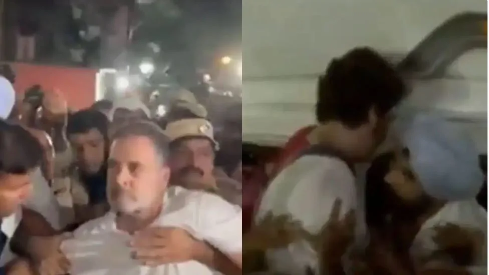 Rahul Gandhi detained: दिल्ली पुलिस ने राहुल और प्रियंका गांधी को हिरासत में लिया, ECI विरोध प्रदर्शन के दौरान भारी हंगामा