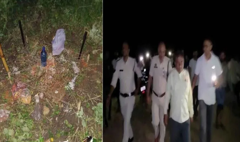 Rajnandgaon Gada Dhan Tantra Kriya: गड़ा धन निकालने नदी किनारे कर रहे थे तंत्र क्रिया, मौके पर पहुंचे ग्रामीण, जानें फिर क्या हुआ