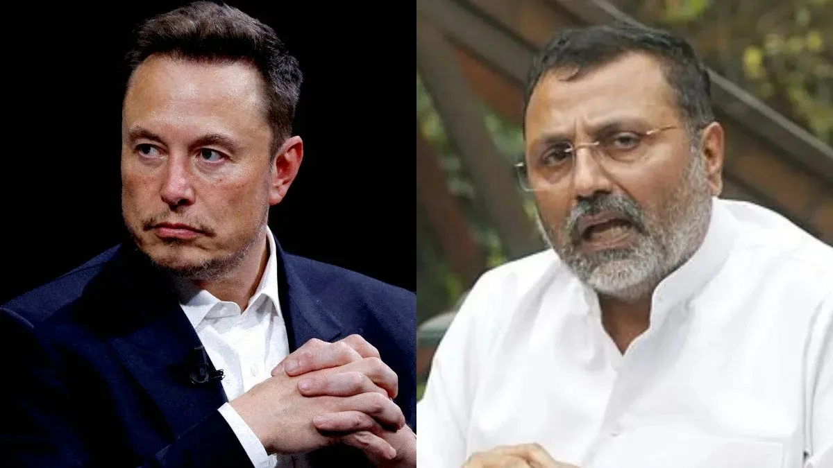 भारत में Starlink की एंट्री पर क्यों बढ़ा विवाद? निशिकांत दुबे ने एलन मस्क को दिया जवाब