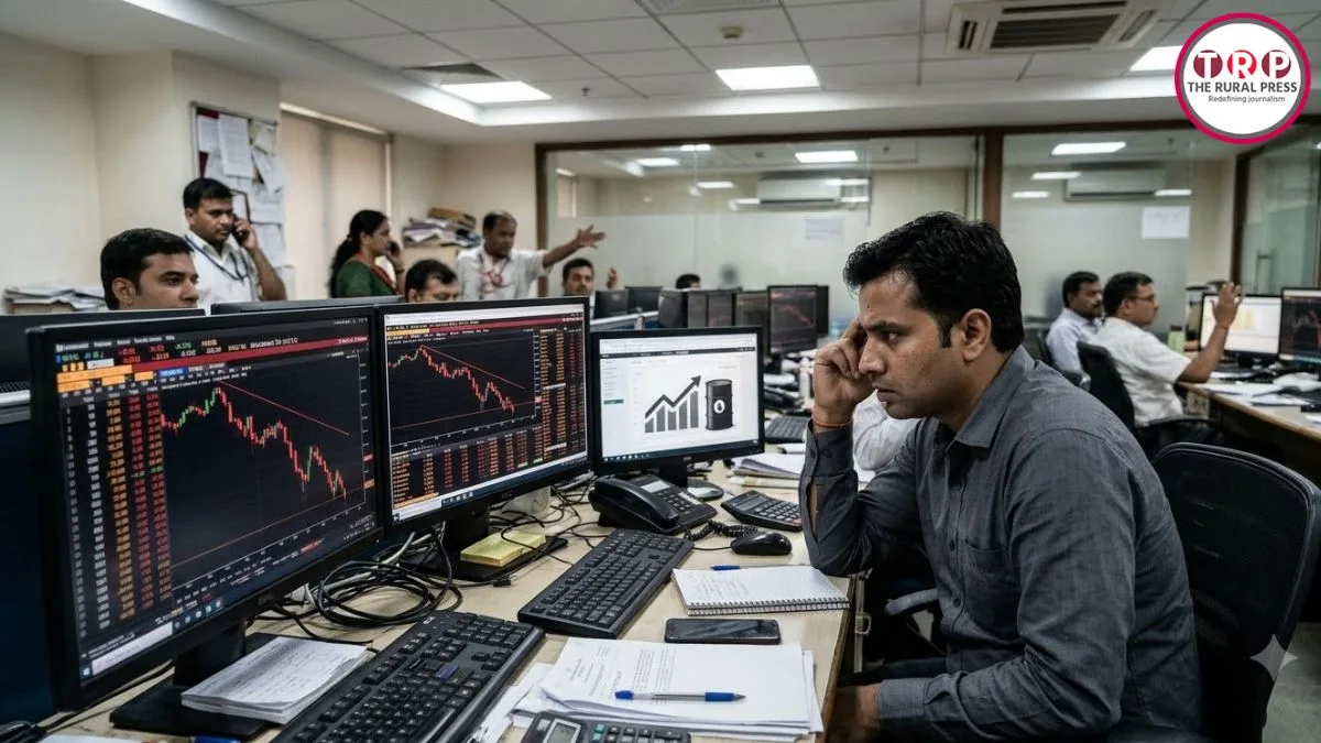 Stock Market Update: शेयर बाजार में अचानक भूचाल! सेंसेक्स 600 अंक तक टूटा, क्रूड ऑइल 114 डॉलर पार