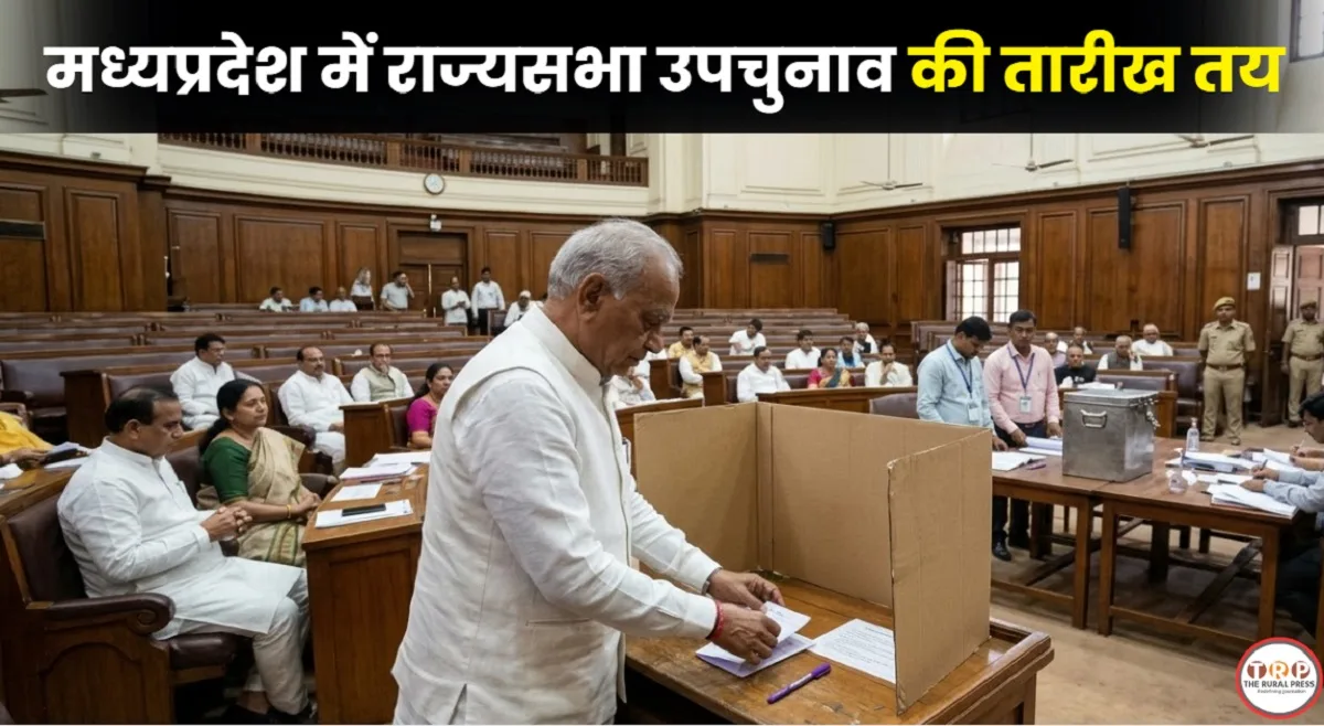 MP Rajya Sabha By-Election 2026 : मध्यप्रदेश में राज्यसभा उपचुनाव का ऐलान, जानें कब तक चलेगी प्रक्रिया