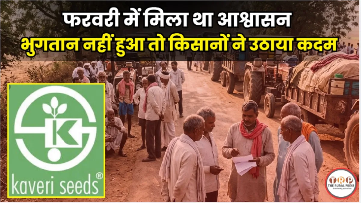 Kaveri Seeds Protest Raipur: जल सत्याग्रह के बाद भी भुगतान नहीं, 6.11 करोड़ के लिए रायपुर पहुंच रहे किसान