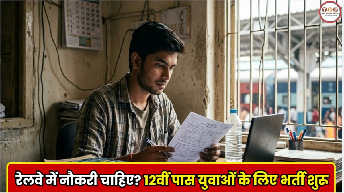 Railway Recruitment 2026: रेलवे में नौकरी चाहिए? 12वीं पास युवाओं के लिए भर्ती शुरू, ये है तारीख