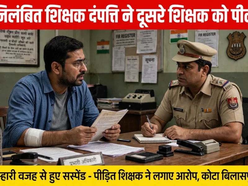 shikshak ki pitai
