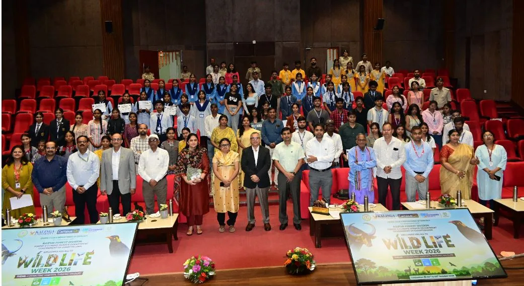 Wildlife Week 2026: वन्यजीव संरक्षण से जुड़े विद्यार्थी, रचनात्मक प्रतियोगिताओं में दिखी प्रतिभा चित्रकला, रंगोली, निबंध और प्रश्नोत्तरी के विजेता हुए सम्मानित