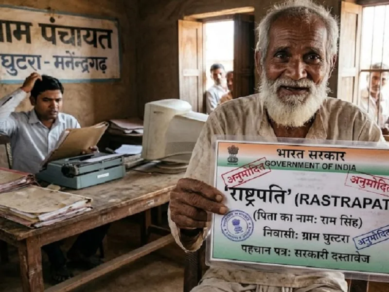 सरकारी दस्तावेजों में दर्ज राष्ट्रपति नाम का मामला राष्ट्रपति सचिवालय से गृह मंत्रालय पहुंचा