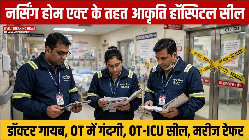 Mungeli: मरीज का हुआ ऑपरेशन मगर अस्पताल से डॉक्टर गायब मिला, गंदगी में हो रहा था उपचार, छापे के बाद टीम ने OT और ICU को किया सील