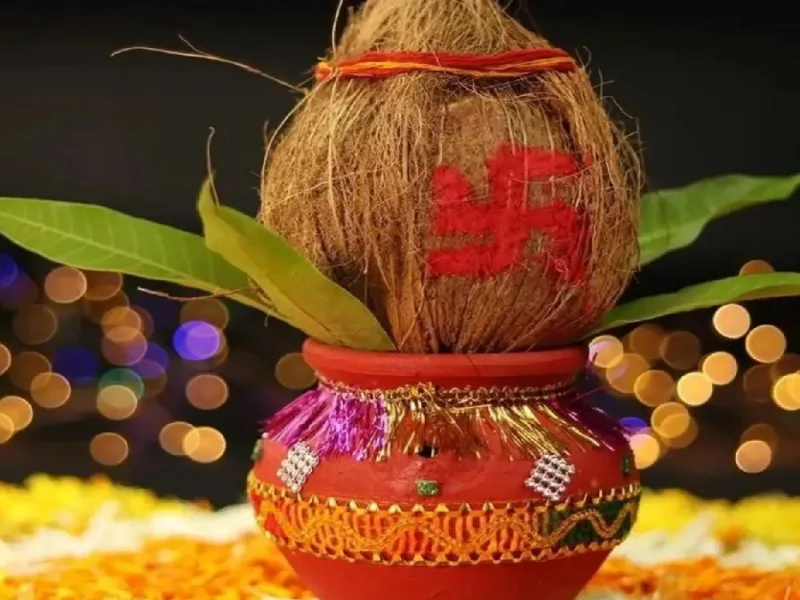 Navratri kalash and coconut visarjan rules and rituals