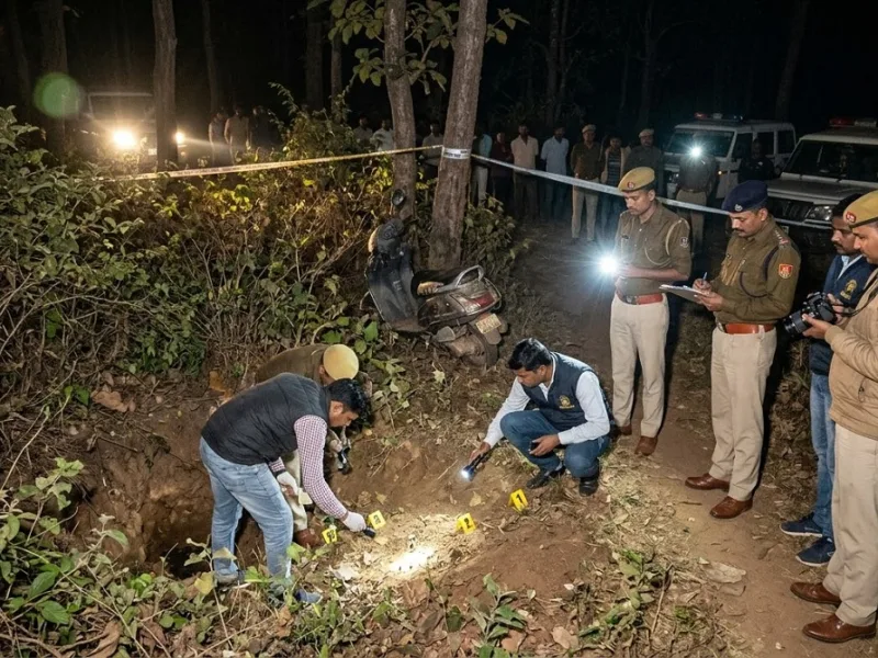 Husband and wife arrested in Balrampur in connection with boyfriend's murder.